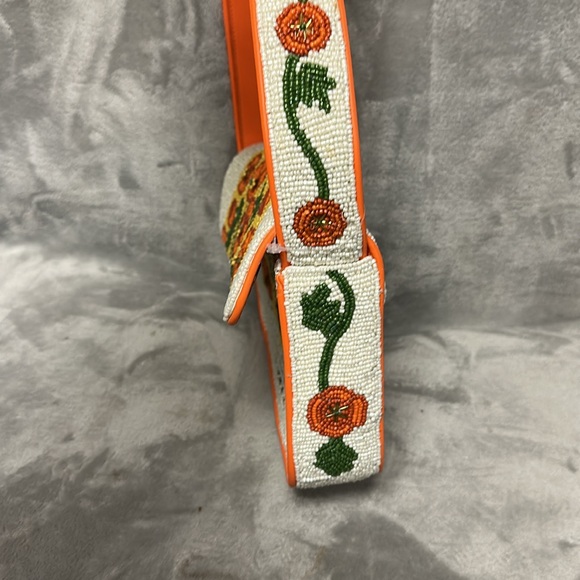 STAUD Tommy Beaded Flap Shoulder Bag - Picture 8 of 11